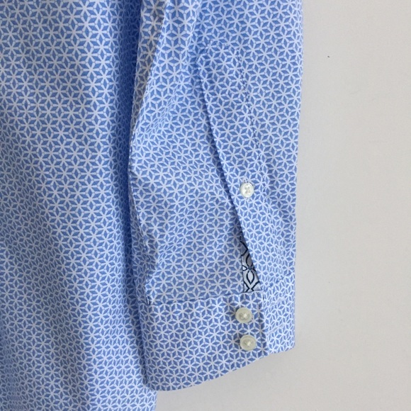 Ted Baker London Tile Endurance Shirt Blue - Picture 7 of 8